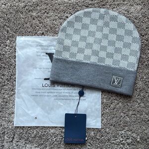 Grey LV Beanie